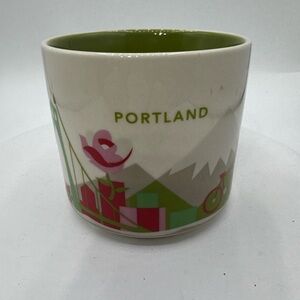 Starbucks You Are Here Collection Portland-City of Roses Coffee Mug 14 Oz 2013